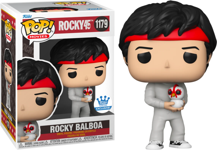 Rocky - Rocky Balboa with Chicken 45th Anniversary Pop! Vinyl Figure (Funko Exclusive)