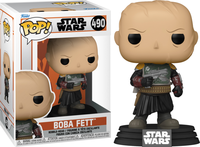 Star Wars: The Mandalorian - Boba Fett Unmasked Pop! Vinyl Figure