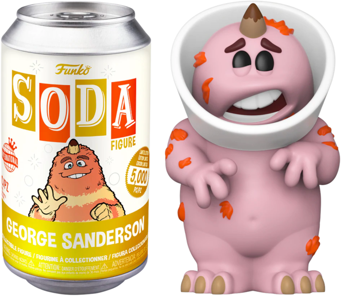 Monsters Inc. - George Sanderson Vinyl SODA Figure in Collector Can (International Edition)