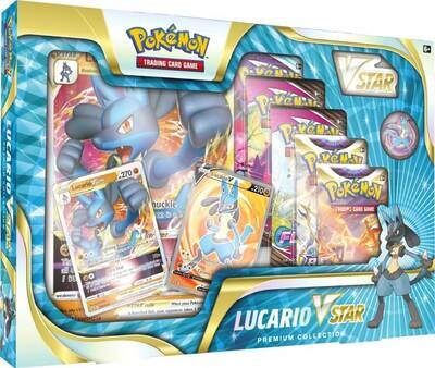 POKEMON TCG Lucario VSTAR Premium Collection