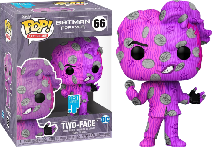 Batman Forever (1995) - Two-Face Artist Series Pop! Vinyl Figure with Pop! Protector