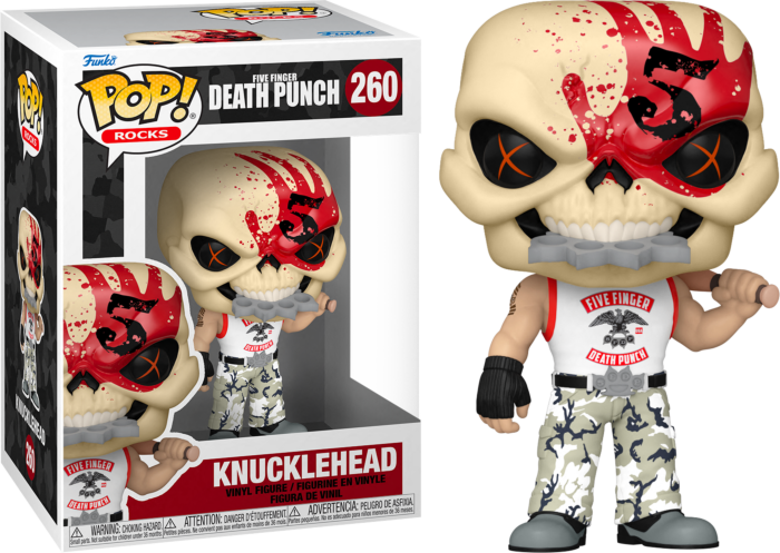 Pre-Order: Five Finger Death Punch - Knucklehead Pop! Vinyl Figure