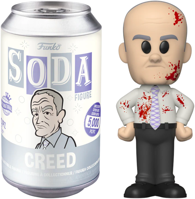 The Office - Creed Vinyl SODA Figure in Collector Can (International Edition)
