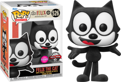 Felix the Cat - Felix the Cat Flocked Pop! Vinyl Figure