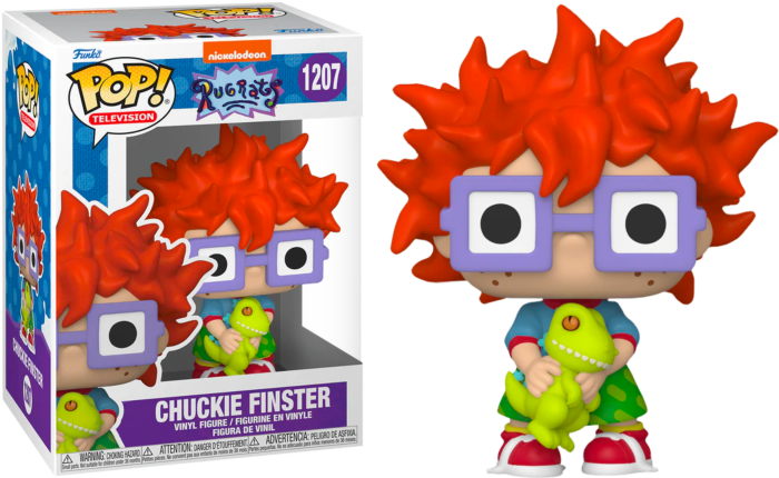 Rugrats - Chuckie Finster with Reptar Pop! Vinyl Figure