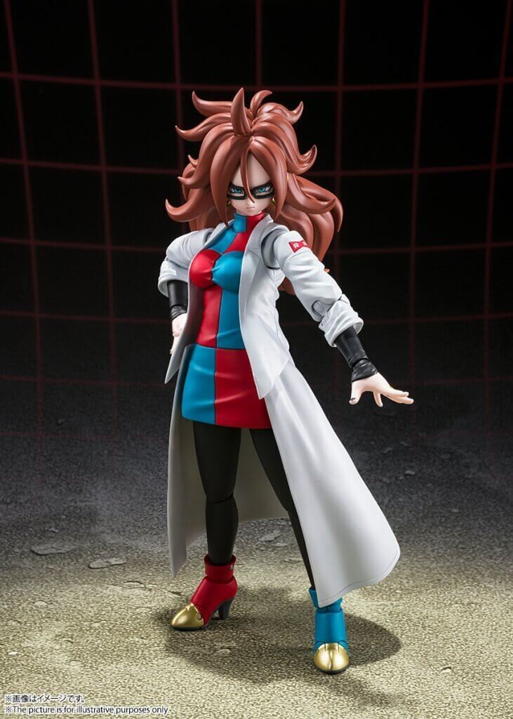 S.H.FIGUARTS DRAGON BALL SUPER Android 21 Lab Coat Figure