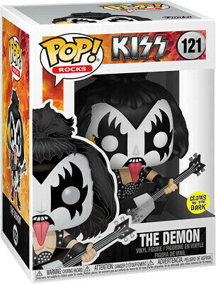Pre-Order: Kiss - Gene Simmons The Demon Glow in the Dark Pop! Vinyl Figure