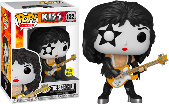 Kiss - Paul Stanley The Starchild Glow in the Dark Pop! Vinyl Figure