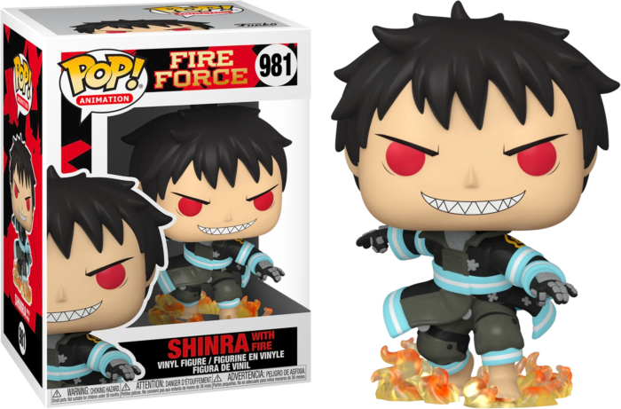 Fire Force - Shinra with Fire Pop! Vinyl Figure