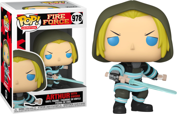 Fire Force - Arthur with Sword Pop! Vinyl Figure