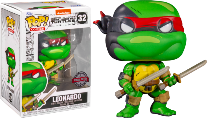 Teenage Mutant Ninja Turtles (1984) - Leonardo Comic Pop! Vinyl Figure