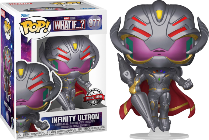 What If…? - Infinity Ultron with Javelin Pop! Vinyl Figure