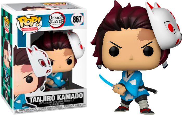 Demon Slayer - Tanjiro Kamado with Mask Pop! Vinyl Figure