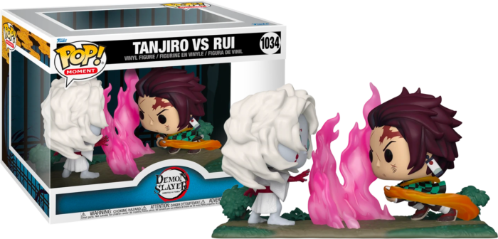 Demon Slayer - Tanjiro vs Rui TV Moments Pop! Vinyl Figure 2-Pack