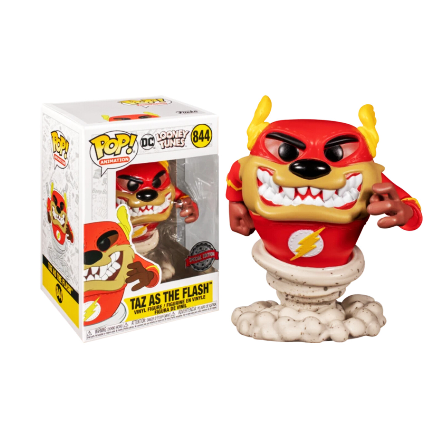 Looney Tunes - Taz as The Flash Pop! Vinyl Figure