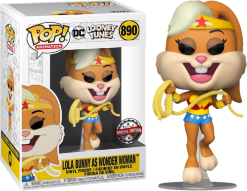 Looney Tunes - Lola Bunny as Wonder Woman Pop! Vinyl Figure