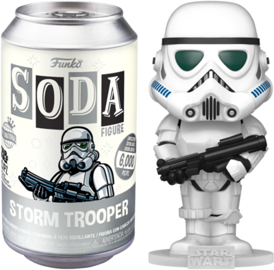 Pre-Order: Star Wars - Stormtrooper Vinyl SODA Figure in Collector Can (International Edition)