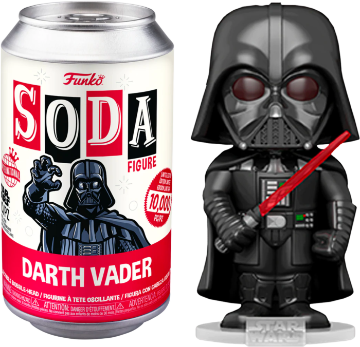 Pre-Order: Star Wars - Darth Vader Vinyl SODA Figure in Collector Can (International Edition)