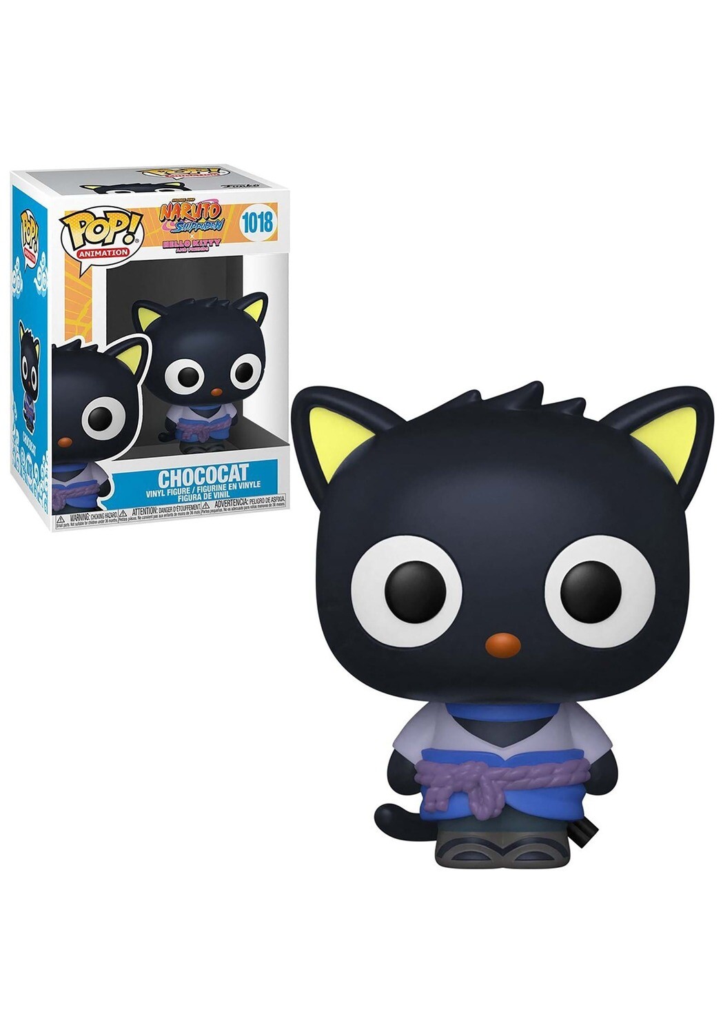 Animation: Sanrio x Naruto - Chococat Vinyl Figure (Box Minor damaged)