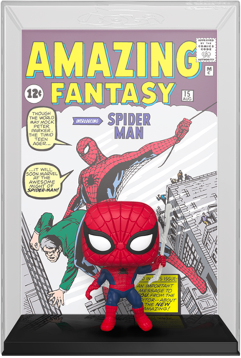 Pre-Order: Spider-Man - Spider-Man Amazing Fantasy #15 Comic Covers Pop! Vinyl Figure