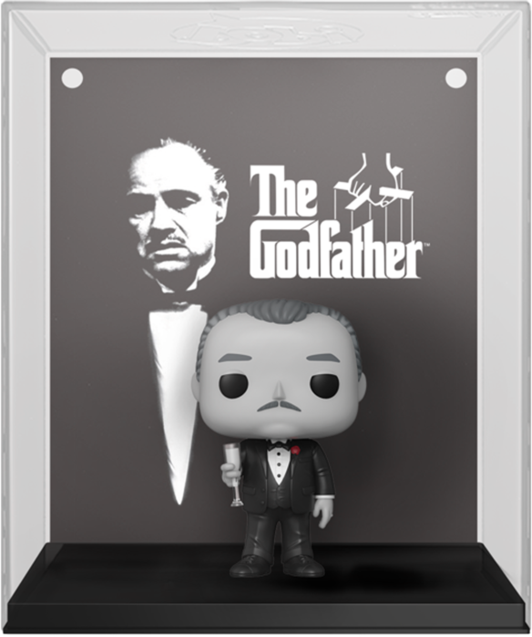 Pre-Order: The Godfather - Vito Corleone Pop! VHS Covers Vinyl Figure