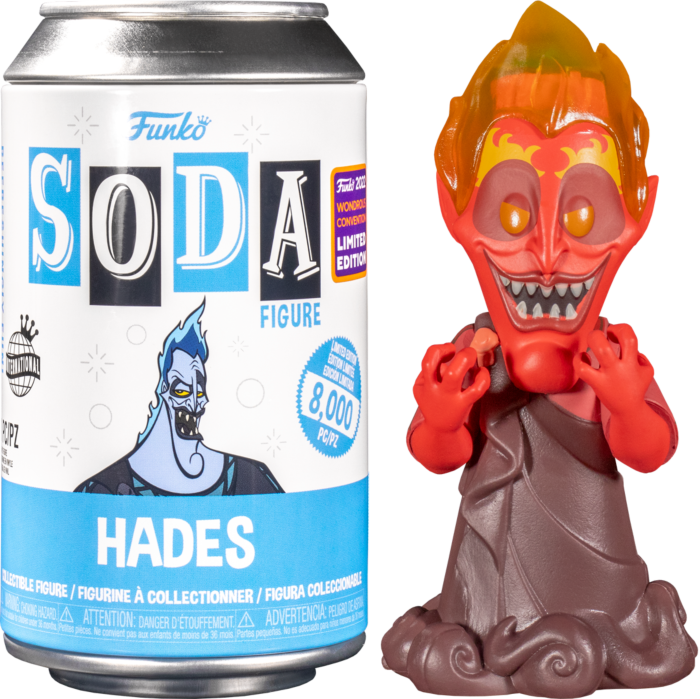 Disney Villains - Hades WonderCon Exclusive Vinyl Soda Figure