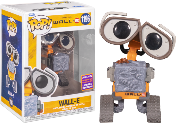 Wall-E - Wall-E Raised WonderCon Exclusive Pop! Vinyl Figure