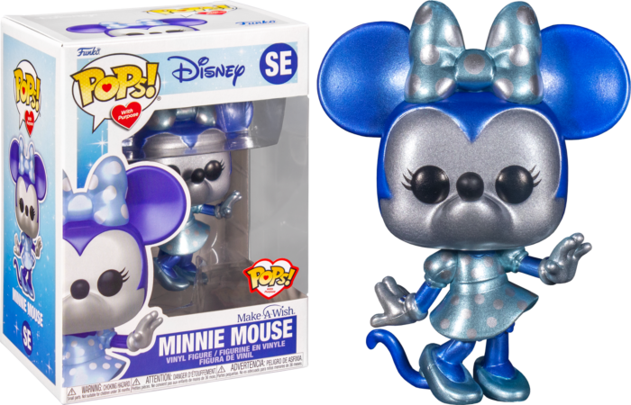 Disney - Minnie Mouse Make A Wish Metallic Pop! Vinyl Figure (Pops with Purpose)