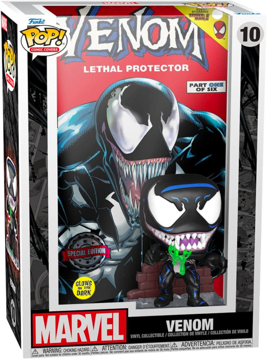 Pre-Order: Venom - Venom Lethal Protector #1 Pop! Comic Covers Pop! Vinyl Figure