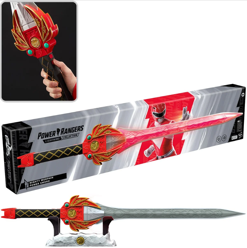 Pre-Order: Power Rangers Lightning Collection Mighty Morphin Red Ranger Power Sword Collectible
