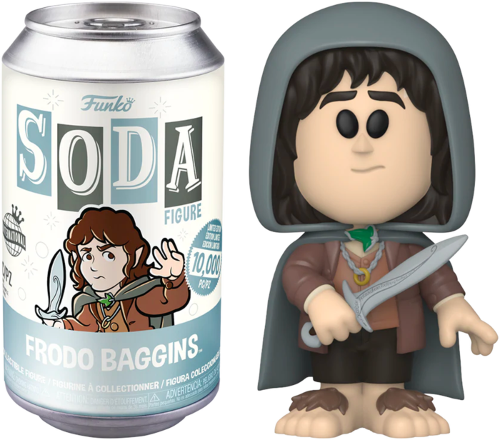Pre-Order: The Lord of the Rings - Frodo Vinyl SODA Figure in Collector Can (International Edition)