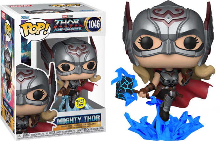 Pre-Order: Thor 4: Love and Thunder - Mighty Thor Glow in the Dark Pop! Vinyl Figure