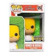 The Simpsons - Homer in Hedges Pop! Vinyl Figure (EE STICKER)
