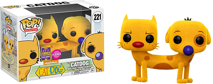Catdog - Catdog Flocked Pop! Vinyl Figure (2017 Summer Convention Exclusive)