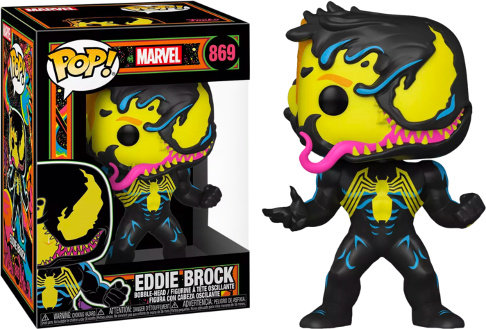 Venom Eddie Brock Blacklight Pop! Vinyl Figure