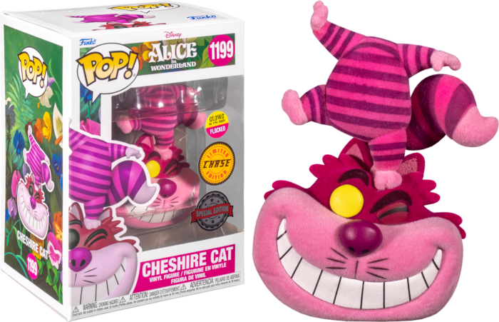 Alice in Wonderland - Cheshire Cat Standing on Head Pop! Vinyl Figure Bundle of 6 (set of 6 Pops)