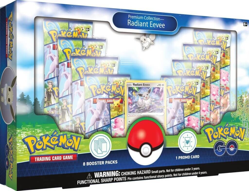 Pokemon GO Premium Collection Radiant Eevee (1 Per Customer)