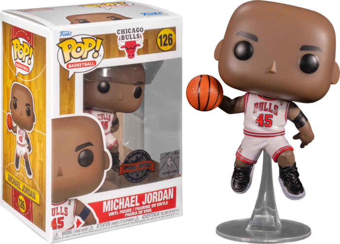 NBA Basketball - Michael Jordan Chicago Bulls 1995 Playoffs Pop! Vinyl Figure