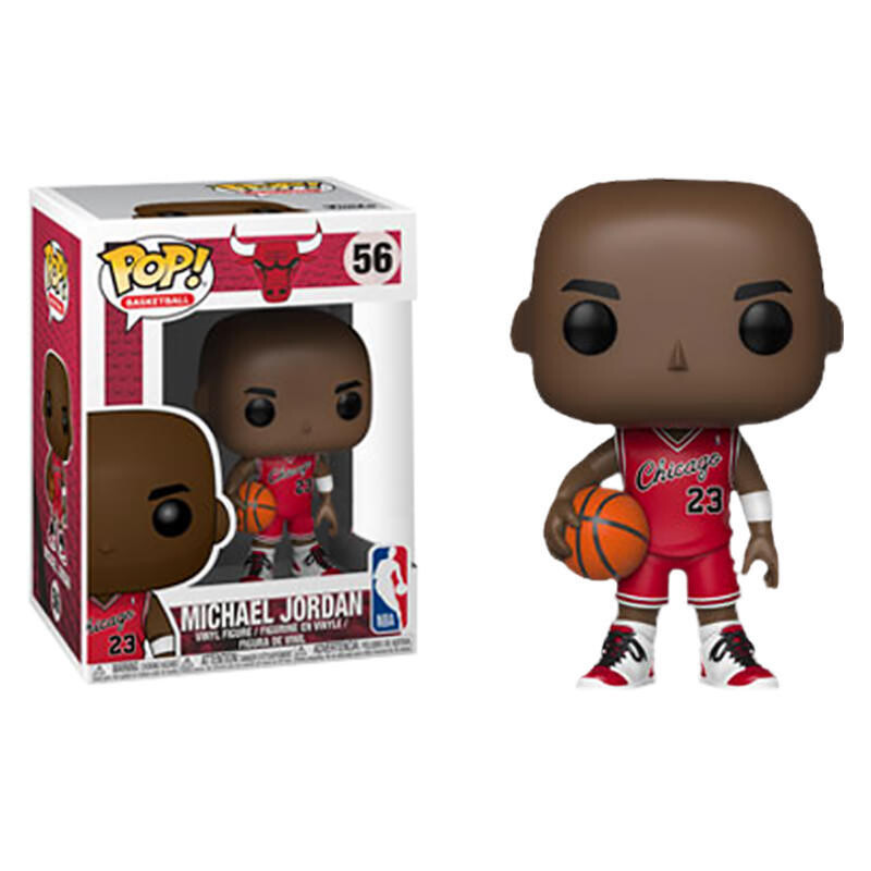 NBA Basketball - Michael Jordan Chicago Bulls Red Rookie Uniform Pop! Vinyl Figure
