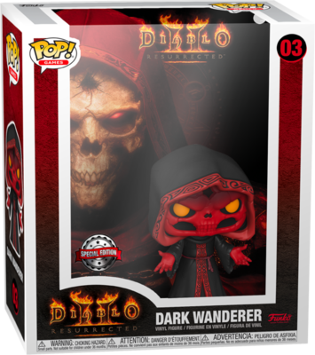 Diablo II: Resurrected - Dark Wanderer Glow in the Dark Pop! Games Cover Vinyl Figure