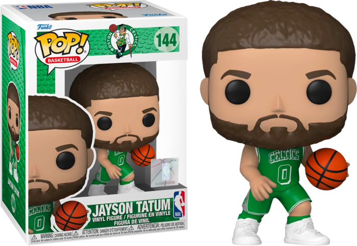 NBA Basketball - Jayson Tatum Boston Celtics 2021 City Edition Jersey Pop! Vinyl Figure