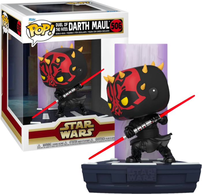 Star Wars Episode I: The Phantom Menace - Darth Maul Duel Of The Fates Deluxe Pop! Vinyl Figure