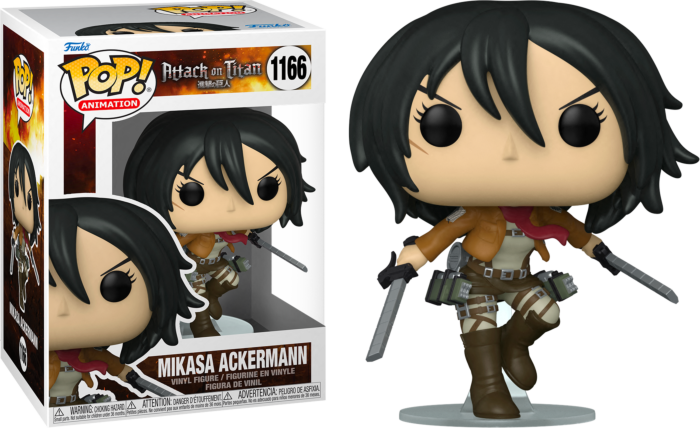 Attack on Titan - Mikasa Ackerman Pop! Vinyl Figure