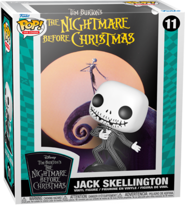 The Nightmare Before Christmas - Jack Skellington on Spiral Hill Pop! VHS Covers Vinyl Figure