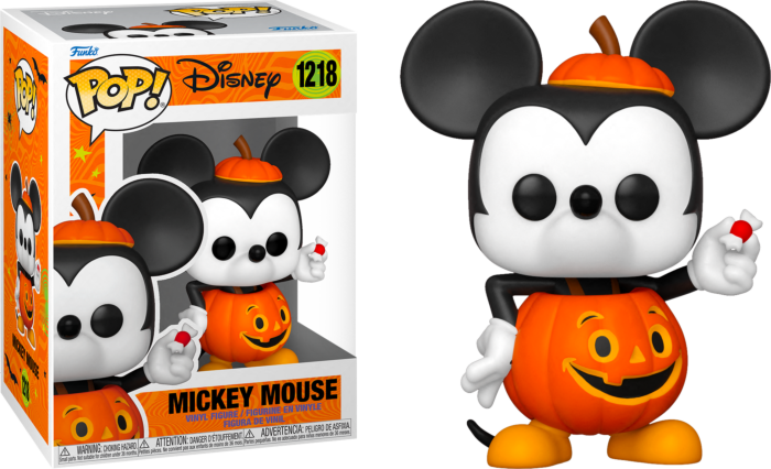 Pre-Order: Disney - Mickey Mouse as Halloween Pumpkin Pop! Vinyl Figure