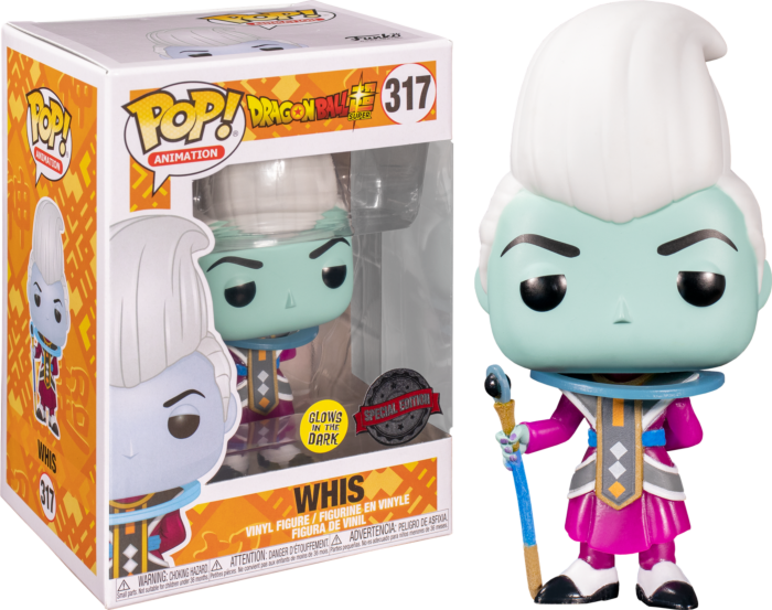 Dragon Ball Super - Whis Glow US Exclusive Pop! Vinyl [RS]