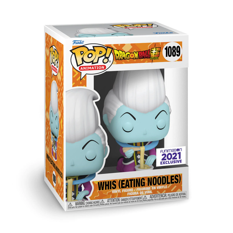 Dragon Ball Super - Whis Eating Noodles Pop! Vinyl Figure (Funimation Exclusive)