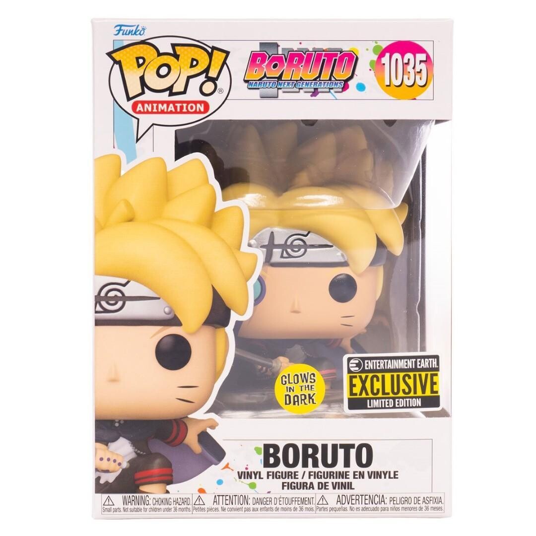 Boruto: Naruto Next Generations - Boruto Uzamaki Glow in the Dark Pop! Vinyl Figure (EE Sticker Exclusive)