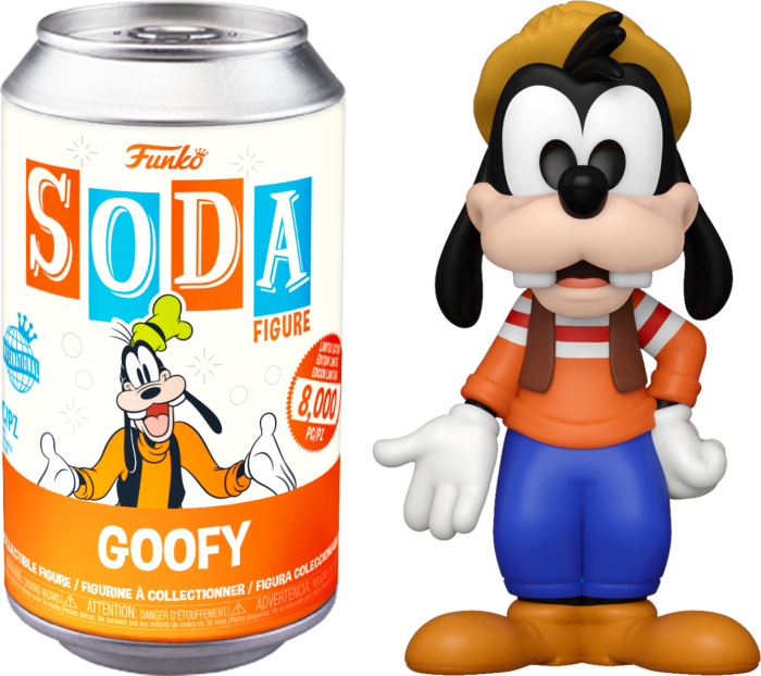 Disney - Goofy Vinyl SODA Figure in Collector Can (International Edition)