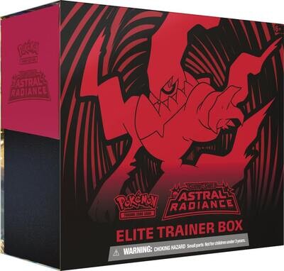 POKEMON TCG Card Sword and Shield 10 – Astral Radiance EliteTrainer Box